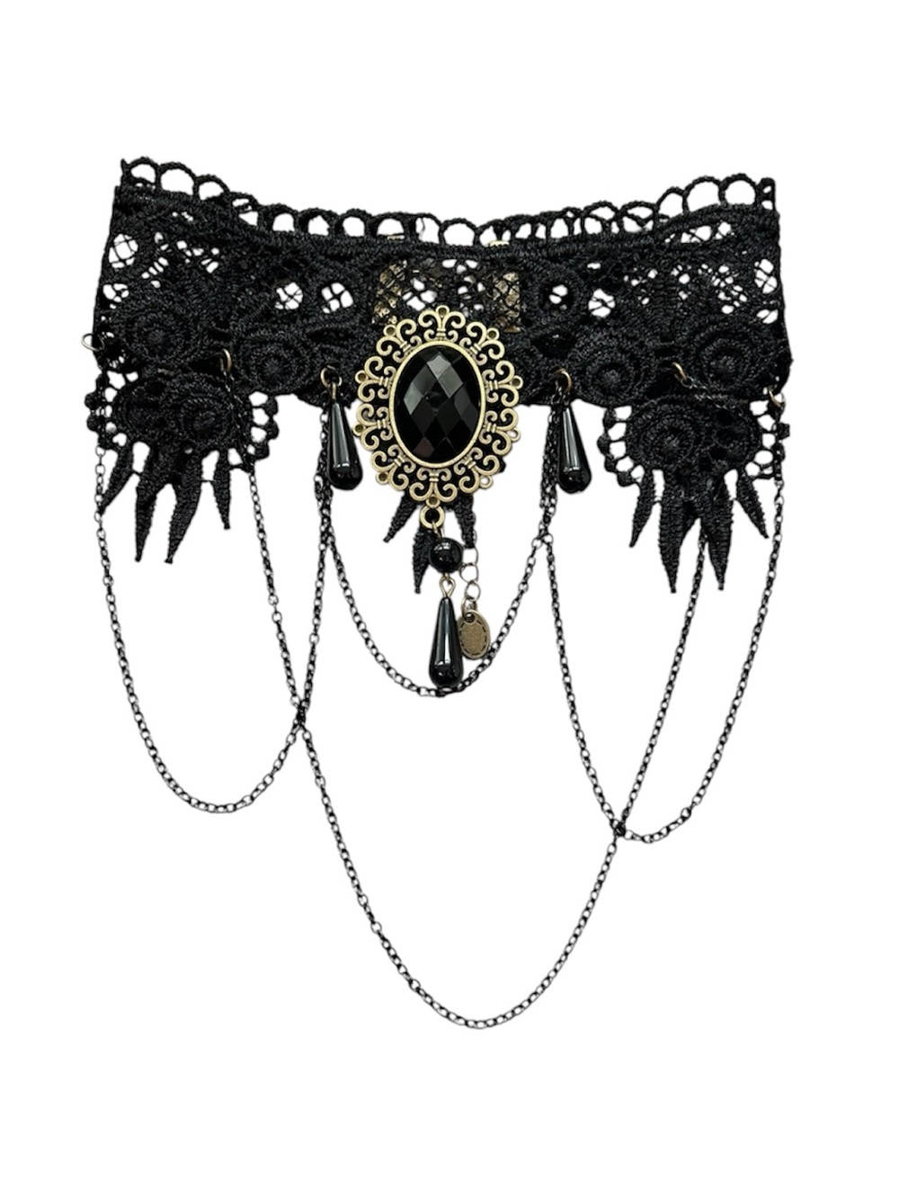 Victorian/Gothic Lace Choker Necklace